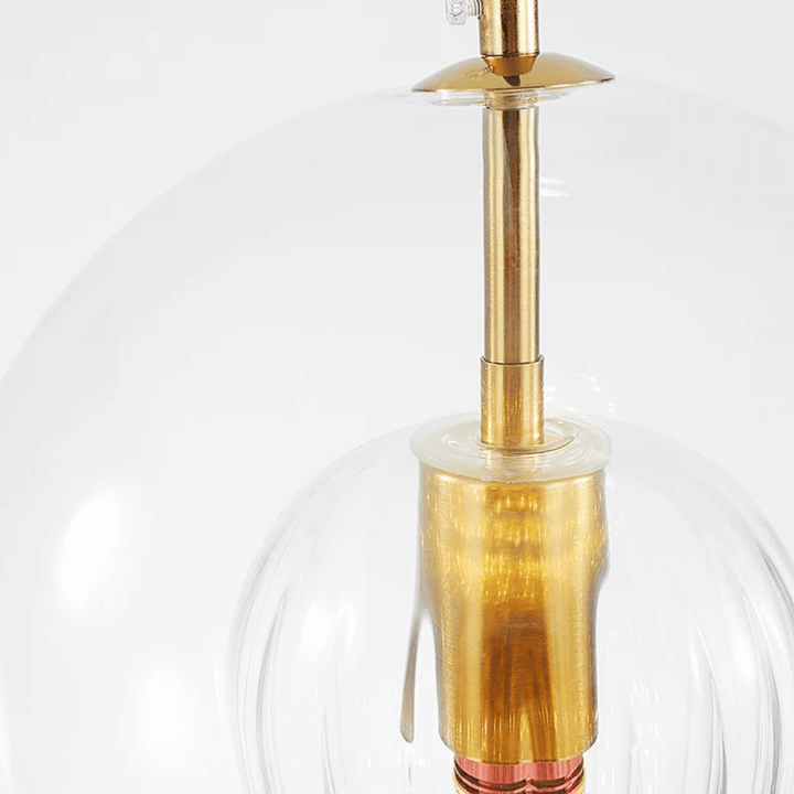 Moderne LED Pendelleuchte Glaskugel - Höhenverstellbar