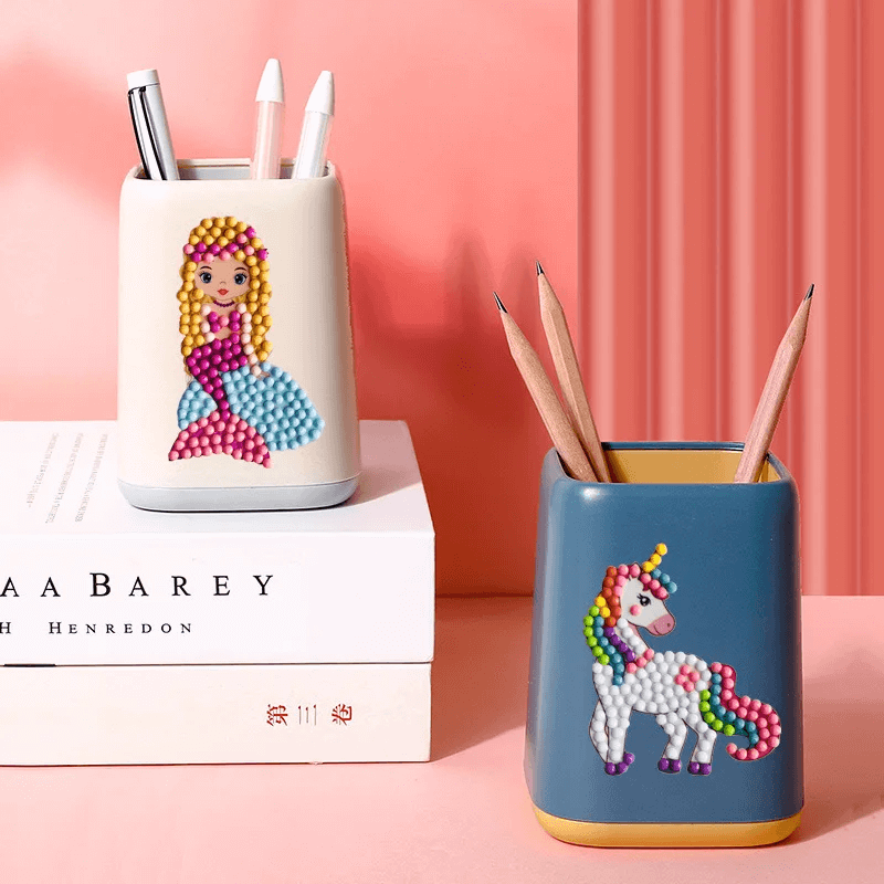 Kit de peinture diamant pour enfants : créations créatives à faire soi-même