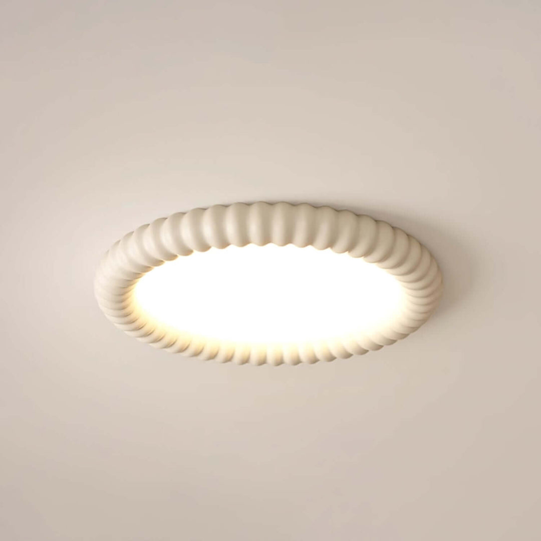 Plafonnier LED moderne - design ondulé