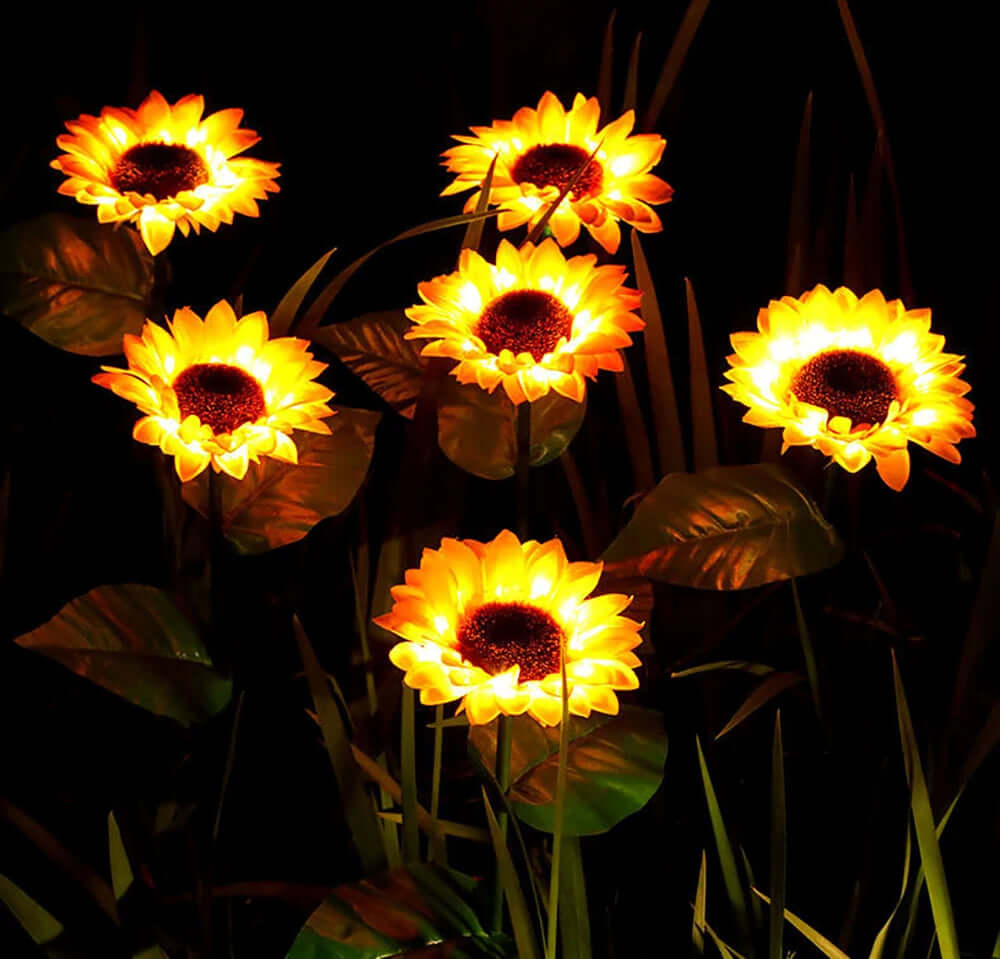 Solar Gartenleuchte Sonnenblume Wasserdicht Außen