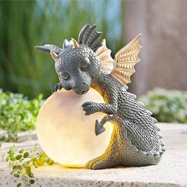 LED-Drachen-Tischleuchte
