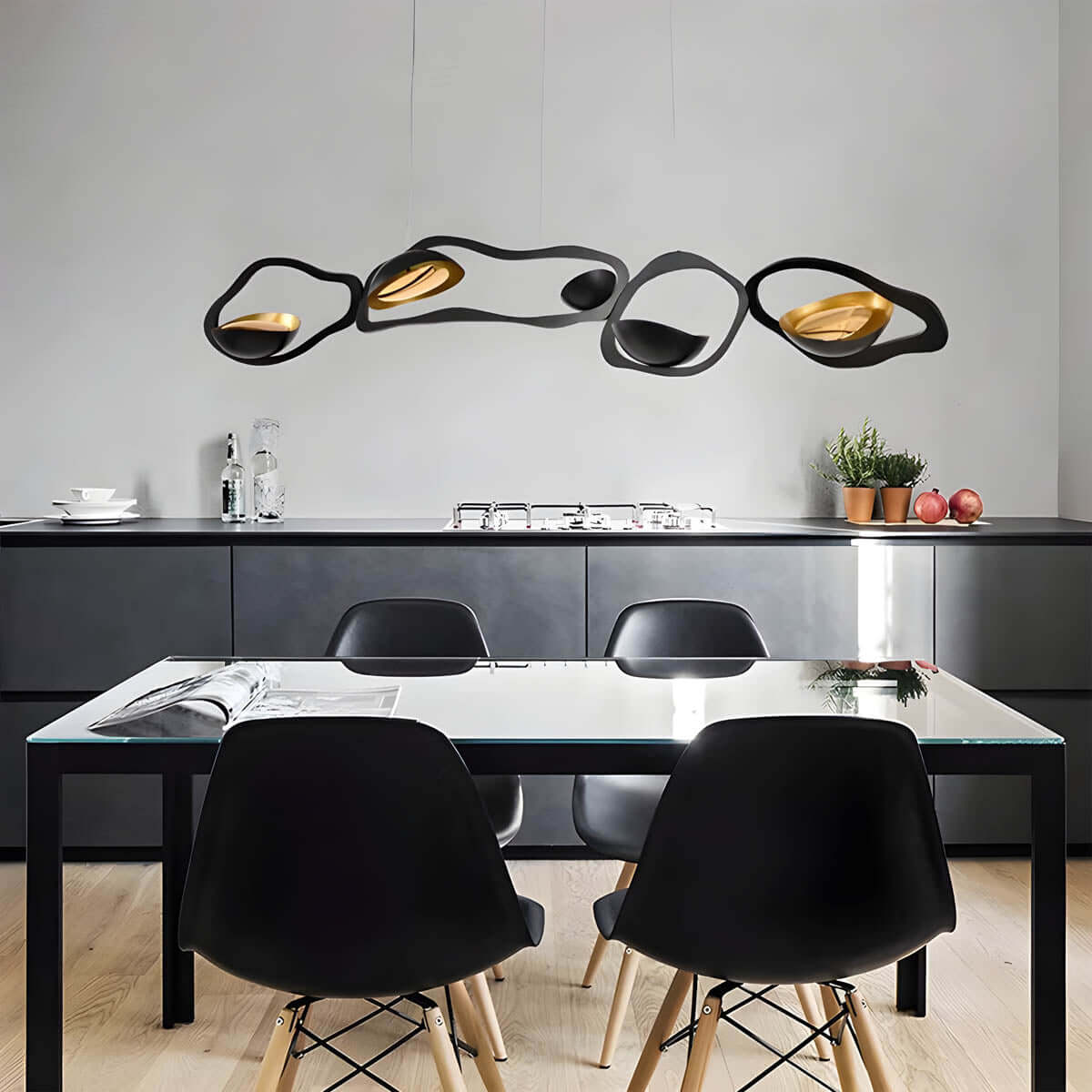 Moderne LED-Hängeleuchte - Metall Designleuchte
