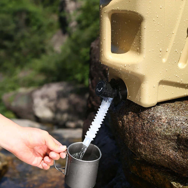 Tragbarer 12L Wasserkanister Outdoor Camping Reise