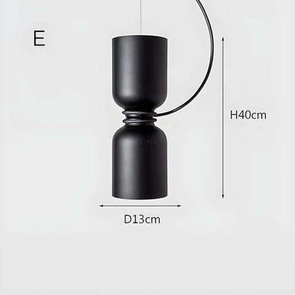 Geometrische LED Pendelleuchte Modernes Design