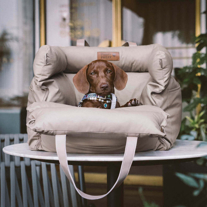 Hunde-Autositz Komfort XL - Sicher & Waschbar