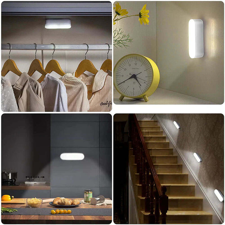 LED-Bewegungsmelder Wandleuchte mit USB-Aufladung