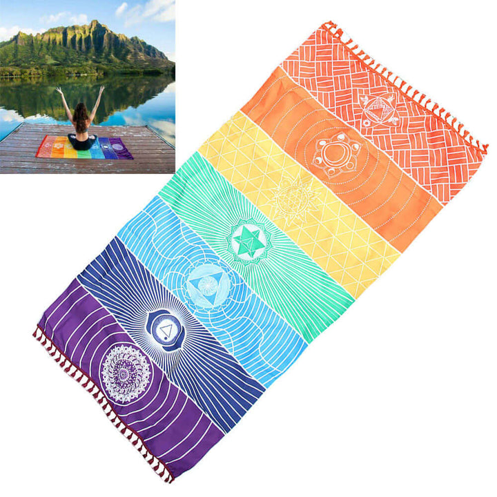 Yoga-Matte Chakra Harmonie - Meditation & Achtsamkeit