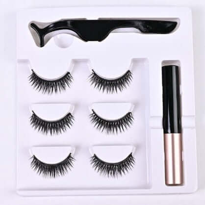 Magnetische Wimpern für Volumen & Länge