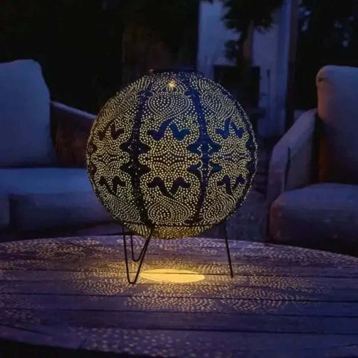 Lanterne solaire globe 30cm