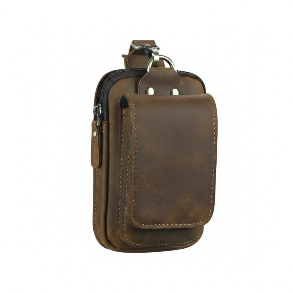 Mænds LeatherGuard Pro Taljetaske