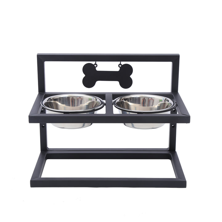 Premium Erhöhte Hunde-Futterstation - SnackHaven - Stilvoll & Funktional