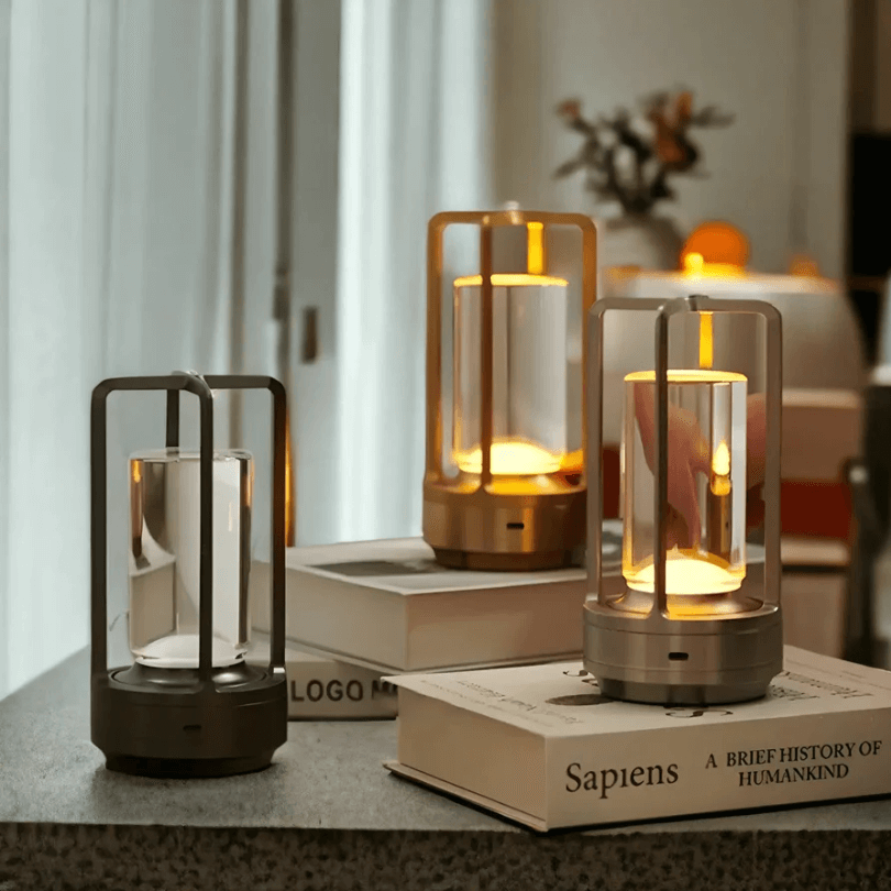 Dimmbare LED Tischlampe Kabellos