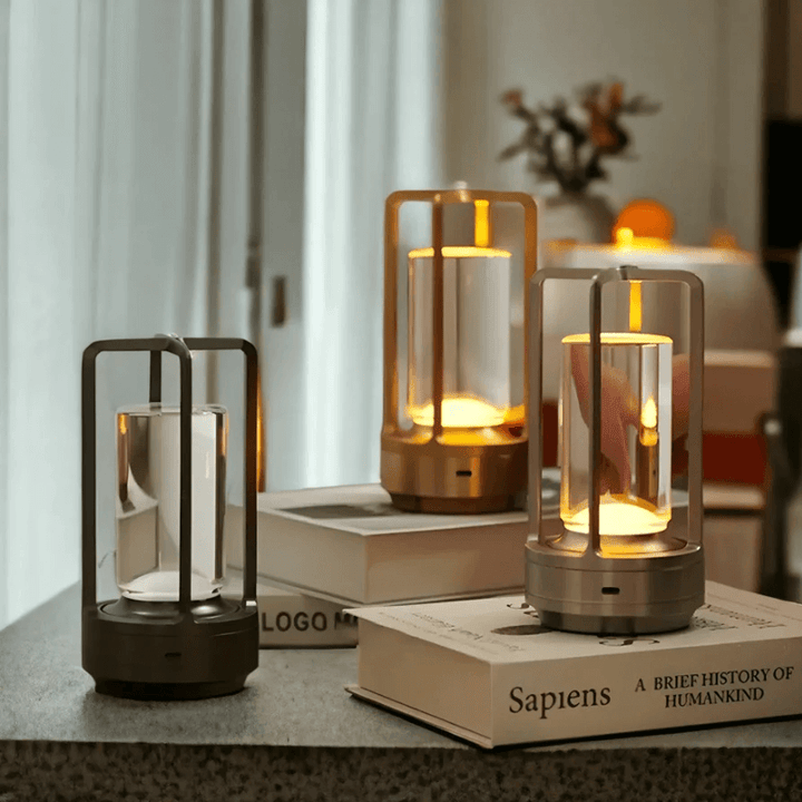 Dimmbare LED Tischlampe Kabellos