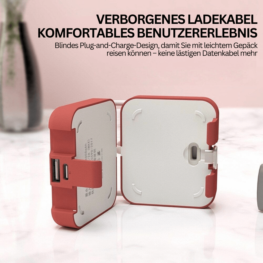 Batterie externe pliable 4000 mAh – Compacte et puissante
