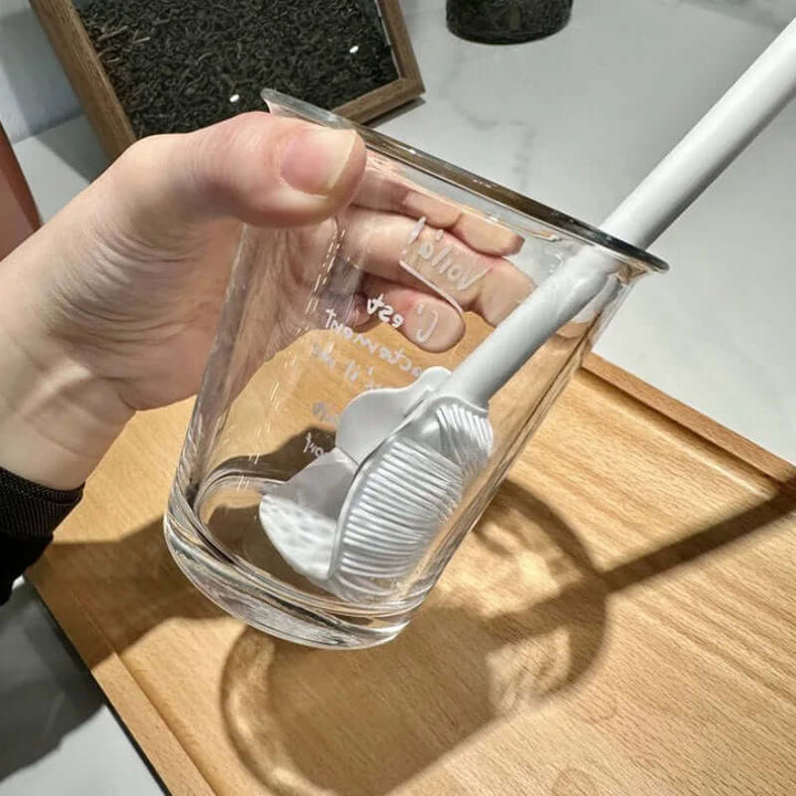 Flaschenbürste mit Winkelkopf - gründliche Reinigung