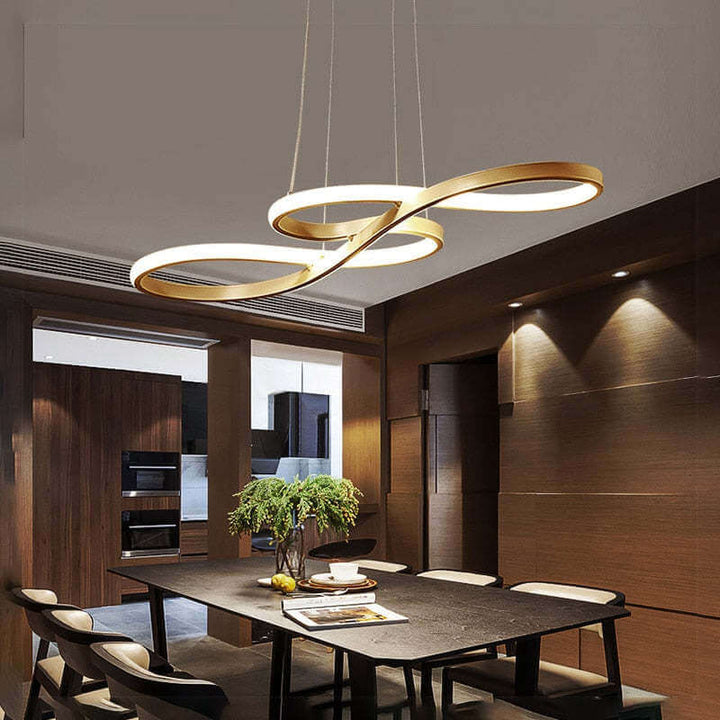 LED-Pendelleuchte Musiknoten Design