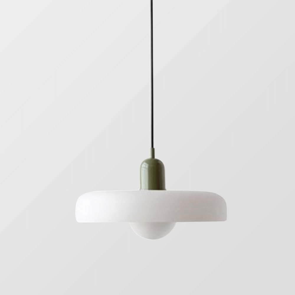 Bunte Glas-Hängelampe - Modernes Design