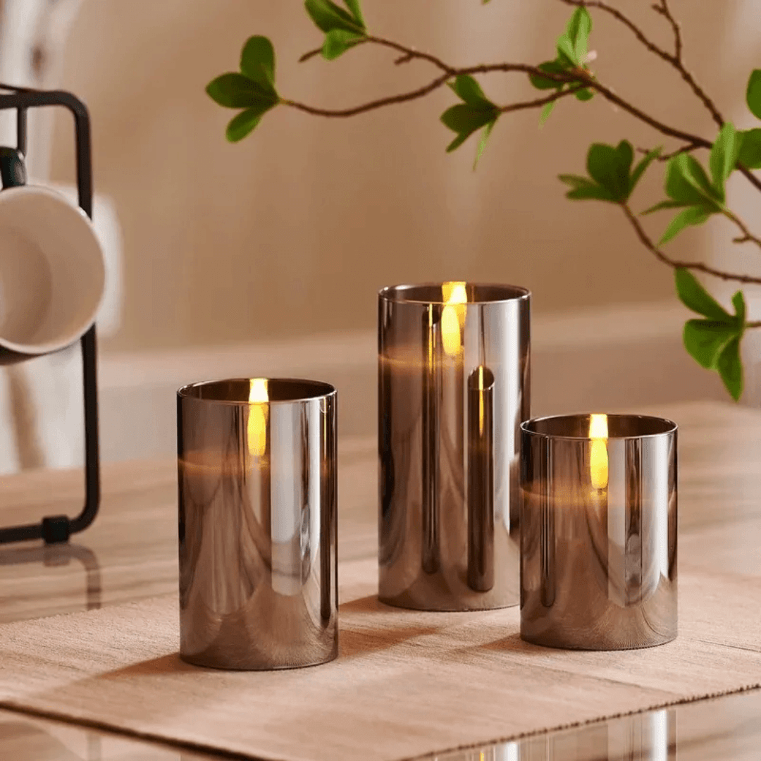 LED Kerzen Realistisch Flammeneffekt & Fernbedienung