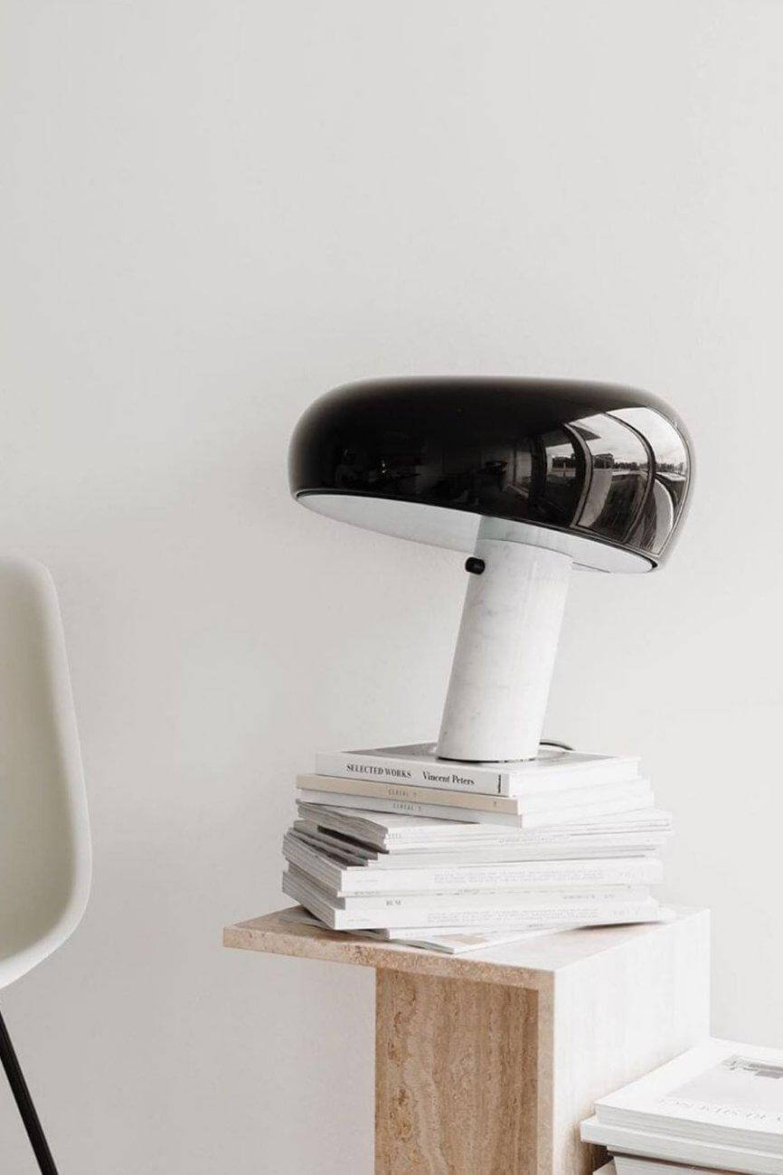 Designer Marmor Tischlampe