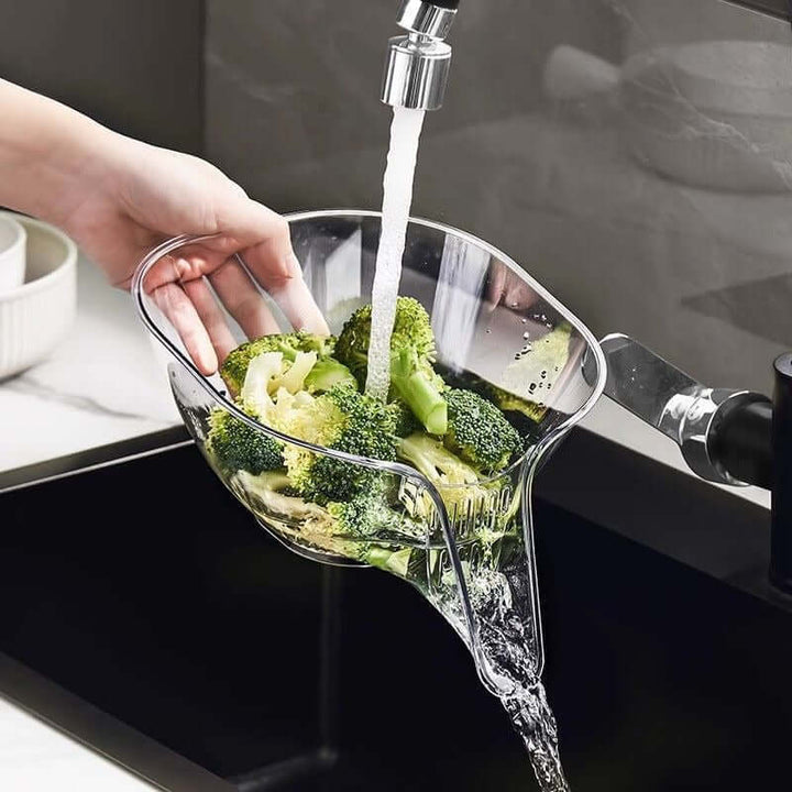 Passoire de cuisine : passoire à fruits et légumes au design ergonomique