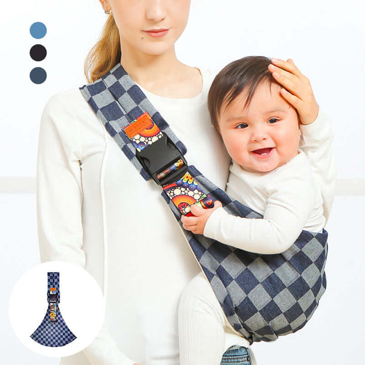 Porte-bébé ergonomique avec bretelles réglables
