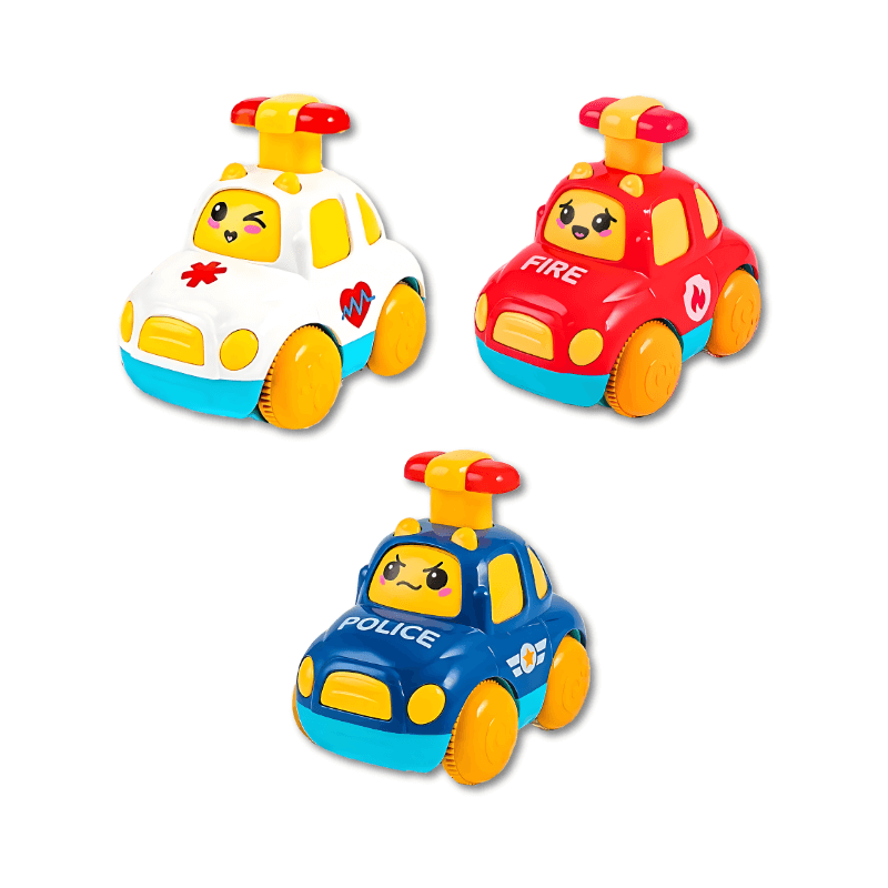Kinderautos Set - Lernspaß Action