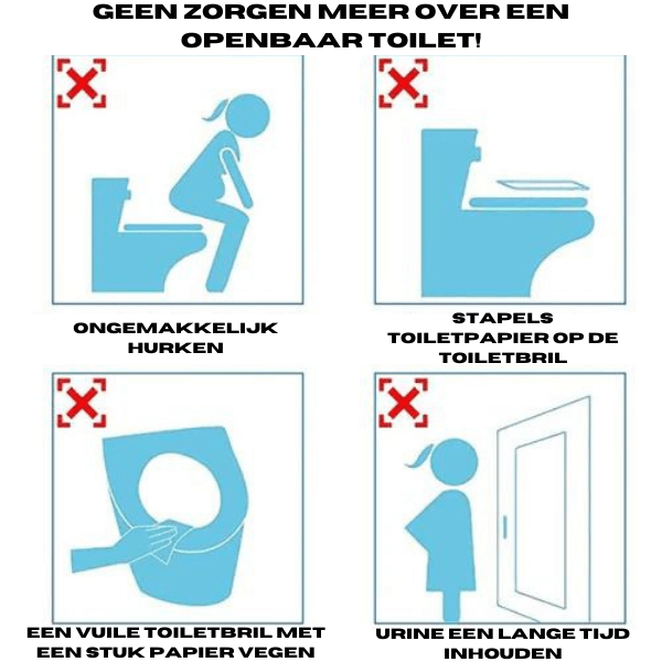 Hygienische Einweg-Toilettensitzauflagen