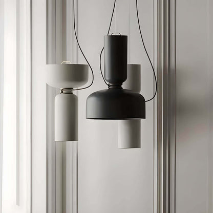 Geometrische LED Pendelleuchte Modernes Design