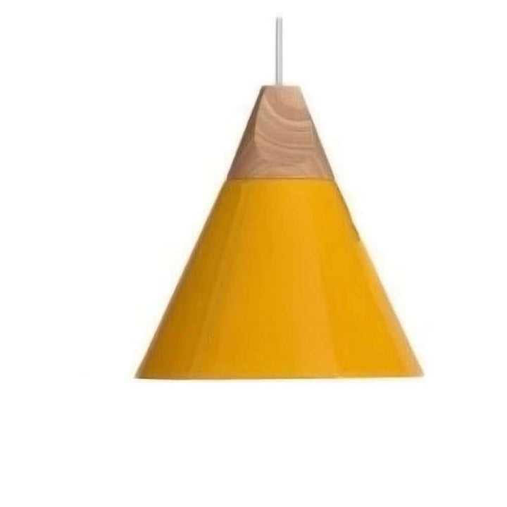 Hängeleuchte Holz & Metall Kinderzimmerlampe