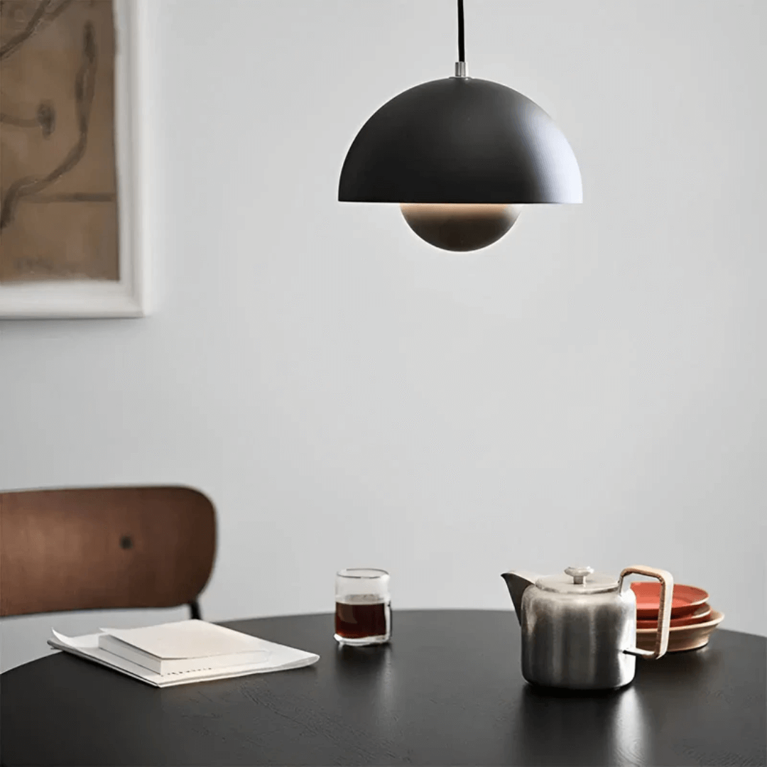 Skandinavische LED-Hängeleuchte - Blumentopf Design