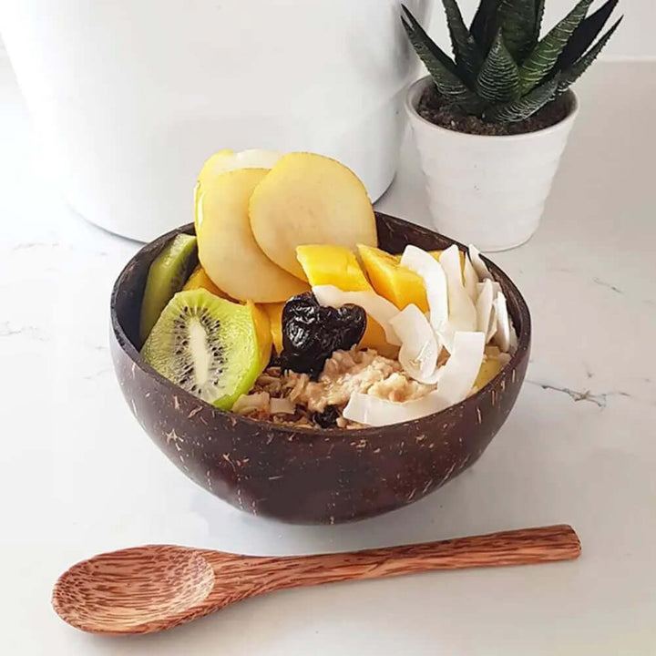 Ensemble de bols en noix de coco durable - bols de service