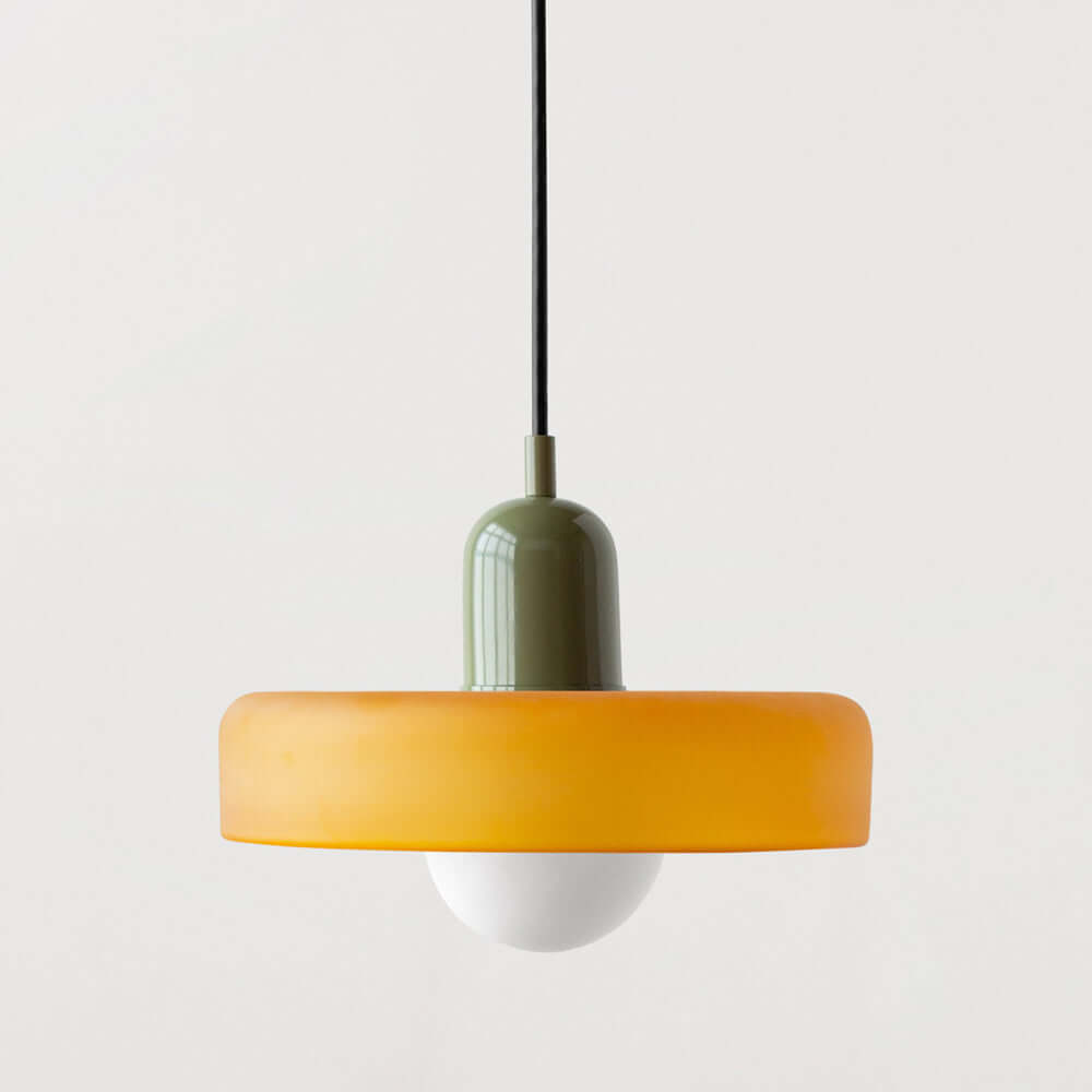 Bunte Glas-Hängelampe - Modernes Design