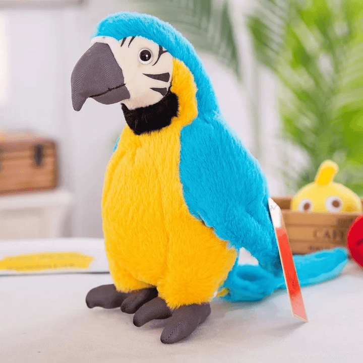 Perroquet parlant en peluche - Jouet interactif
