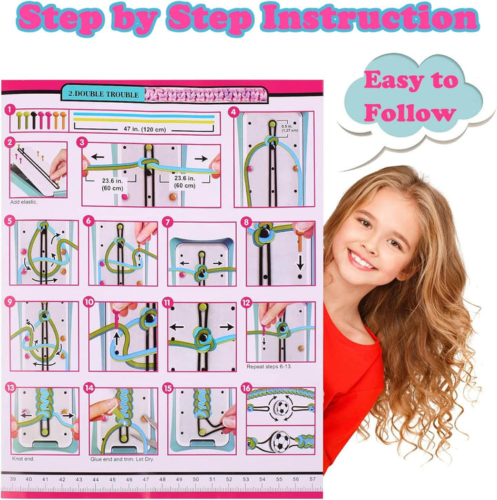 DIY Flecht-Set für Kinder - Kreatives Loom-Spielzeug
