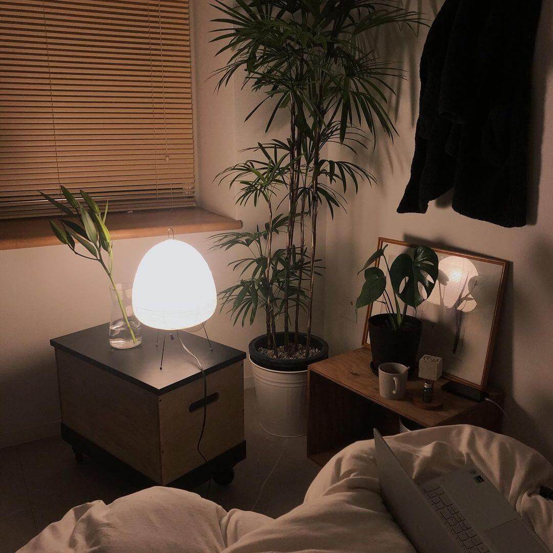 Japanische Tischlampe Yumi - Stimmungsvolles Licht