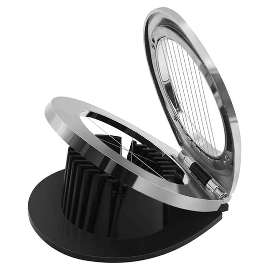Vielseitiger 3-in-1 Eier-Schneider aus Edelstahl