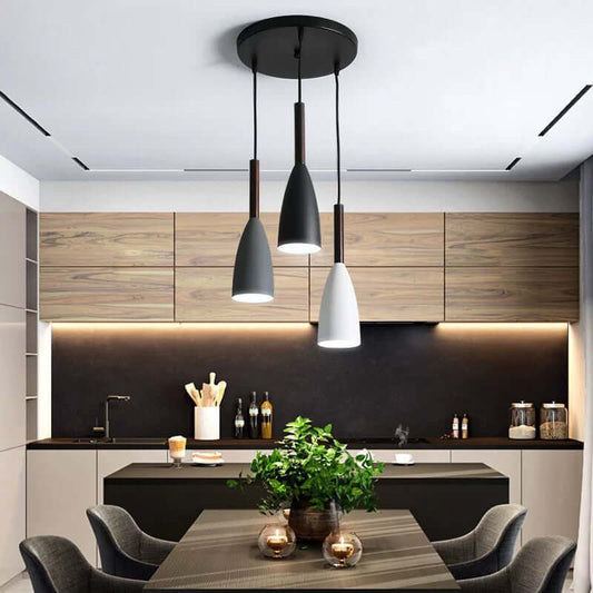 3er Set Moderne Pendelleuchten