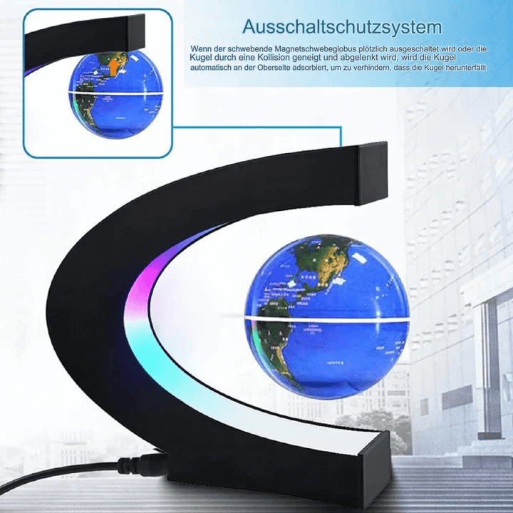 Globe flottant avec LED
