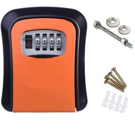 Schlüsselsafe mit Code & Schlüsselkasten - Wandmontage