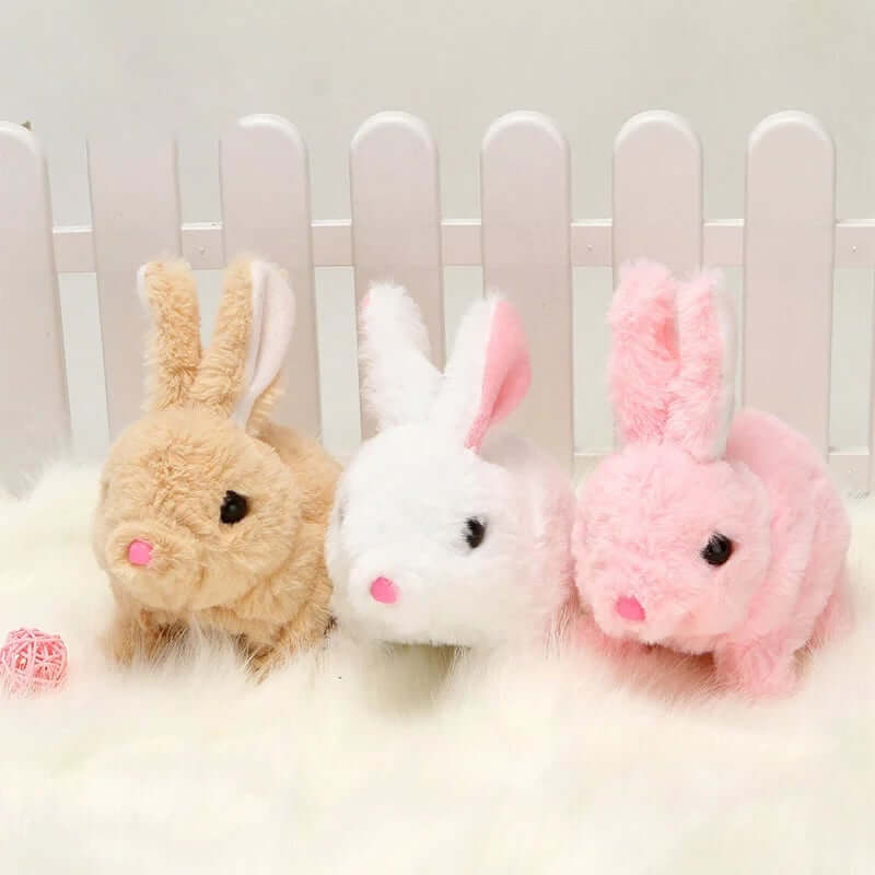 Lapin en peluche interactif - un ami câlin avec des fonctions
