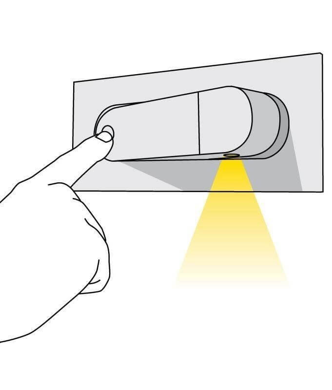 Lampe de chevet LED moderne - intensité variable