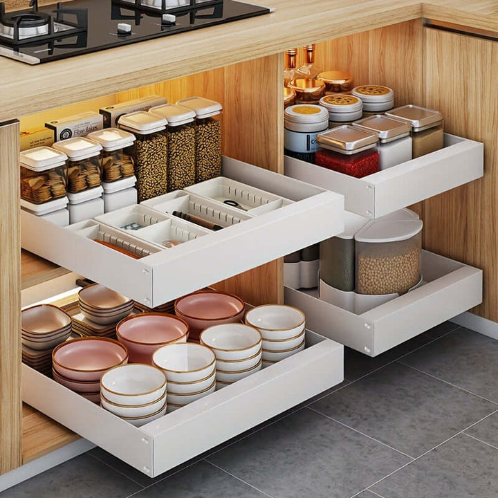 Ausziehbarer Küchenschrank Organizer