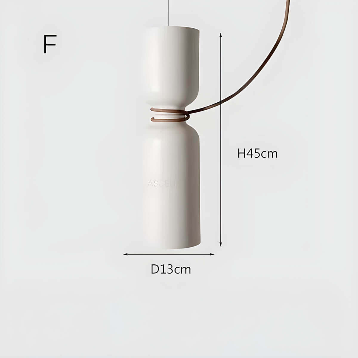 Geometrische LED Pendelleuchte Modernes Design