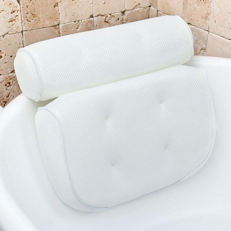 Ergonomisches Badekissen mit Saugnäpfen