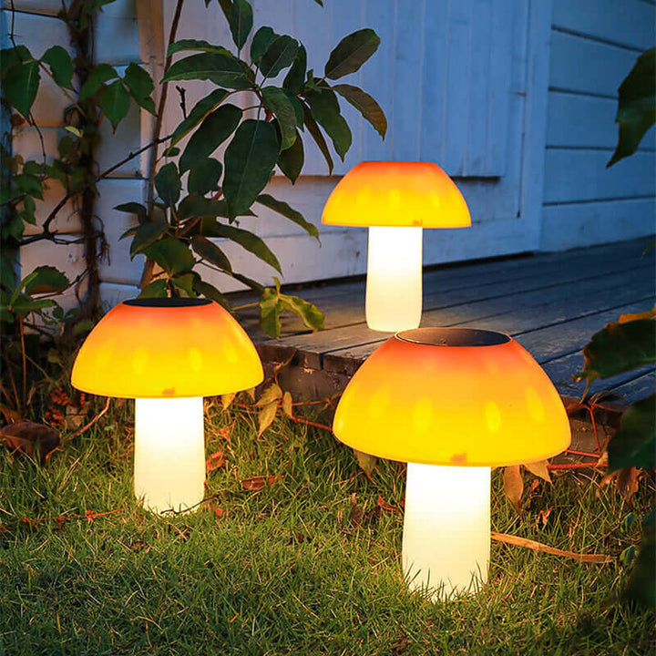 Solar Pilz Dekolicht Außen Garten