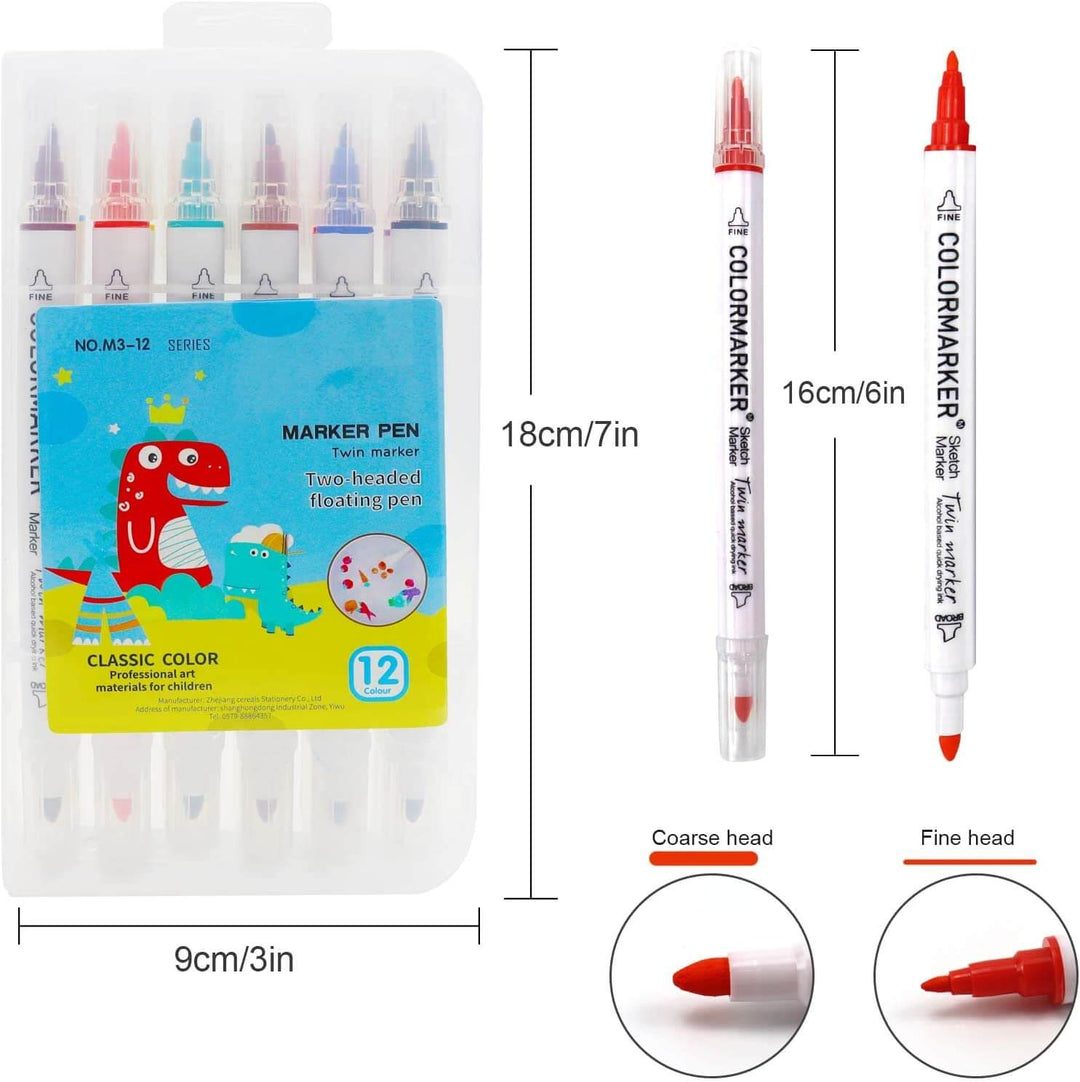 Coffret de stylos aquarelle magiques – Peindre de manière créative et amusante