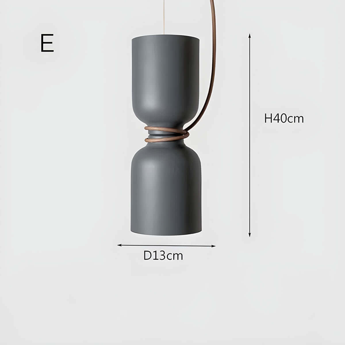 Geometrische LED Pendelleuchte Modernes Design