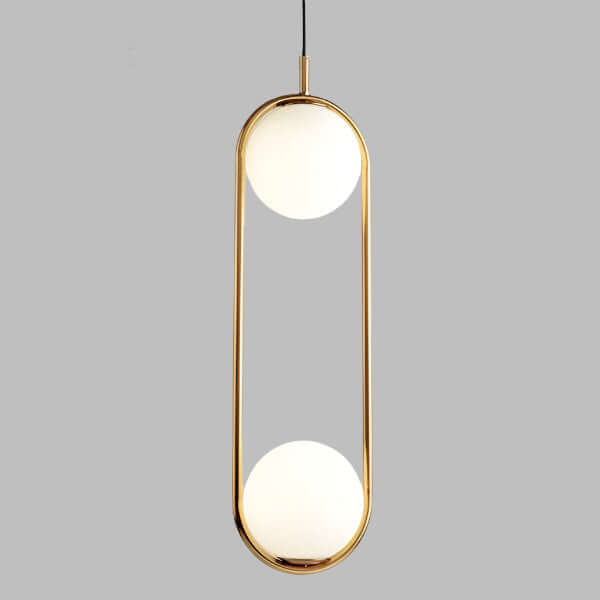 Elegante Glas Hängelampe