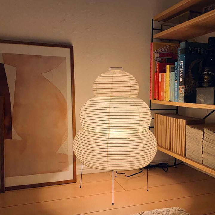 Japanische Tischlampe Yumi - Stimmungsvolles Licht