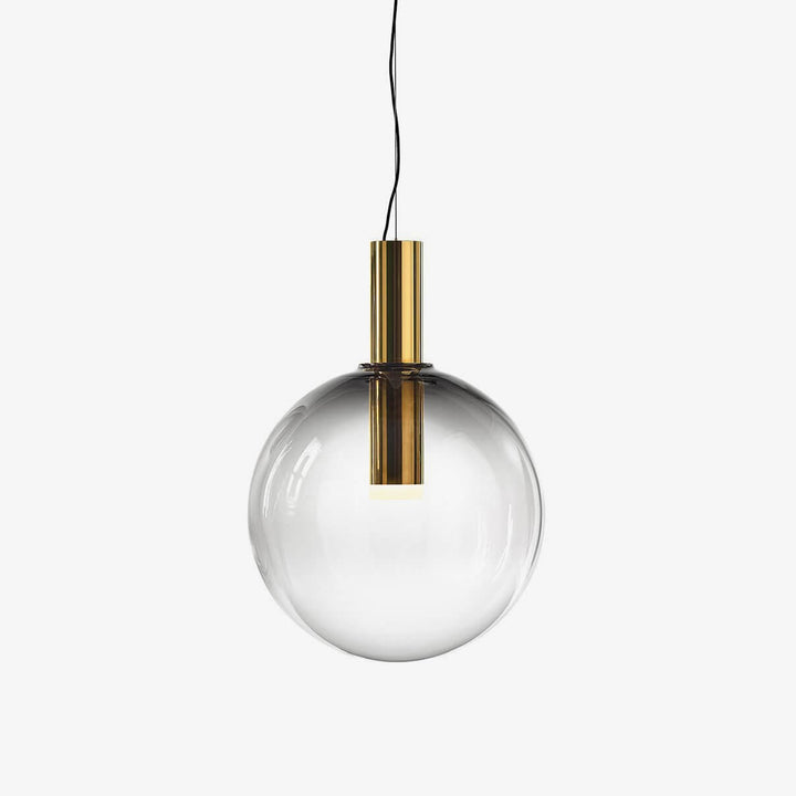 Elegante Pendelleuchte Glas & Metall